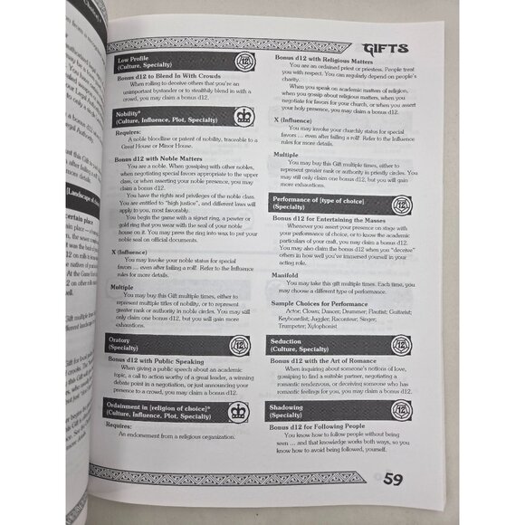 Ironclaw Players Book 2nd Ed Anthropomorphic Fantasy RPG Oklacon 2013 Paperback - Picture 10 of 15